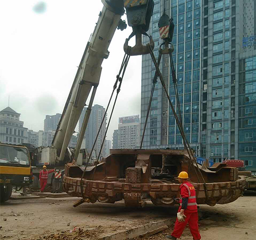 钱集汽车吊盾构机